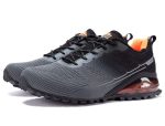 Men's Trail Running Shoes Fashion Walking Hiking Sneakers for Men Tennis Cross Training Shoe Outdoor Snearker Mens Casual Workout Footwear - Grey